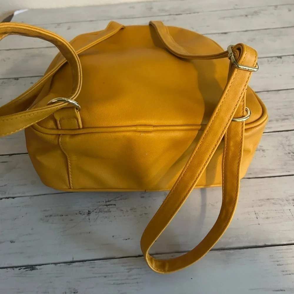 Steve Madden Mustard Yellow Mini Backpack